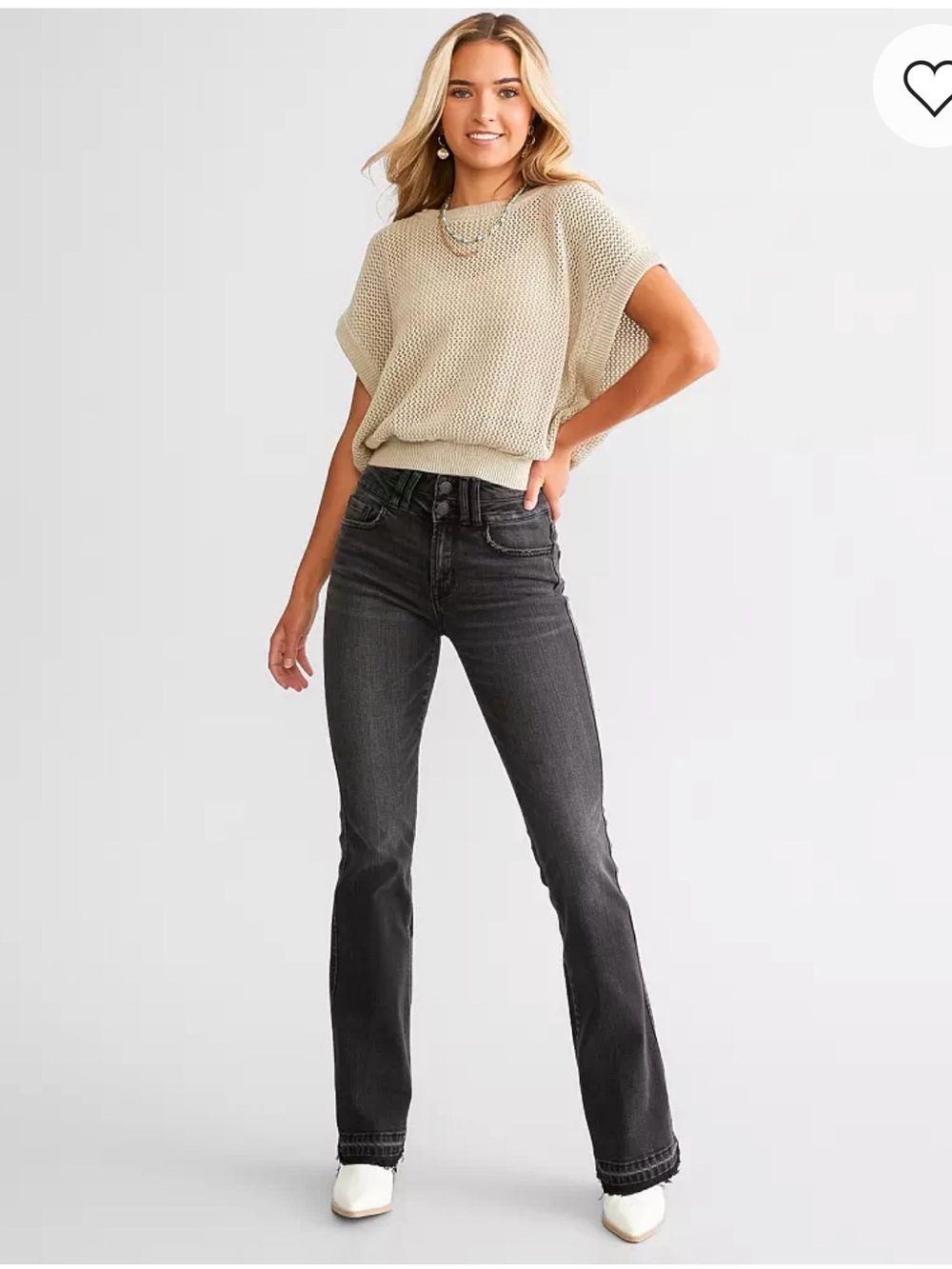 High Rise Boot Stretch Jean - Picture 2 of 11